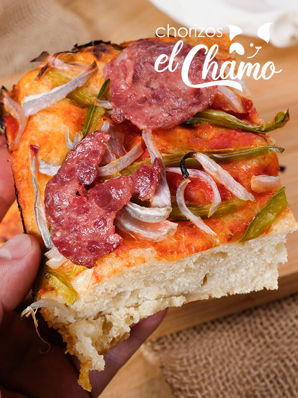 receta-Focaccia-cabano-chorizos-el-chamo